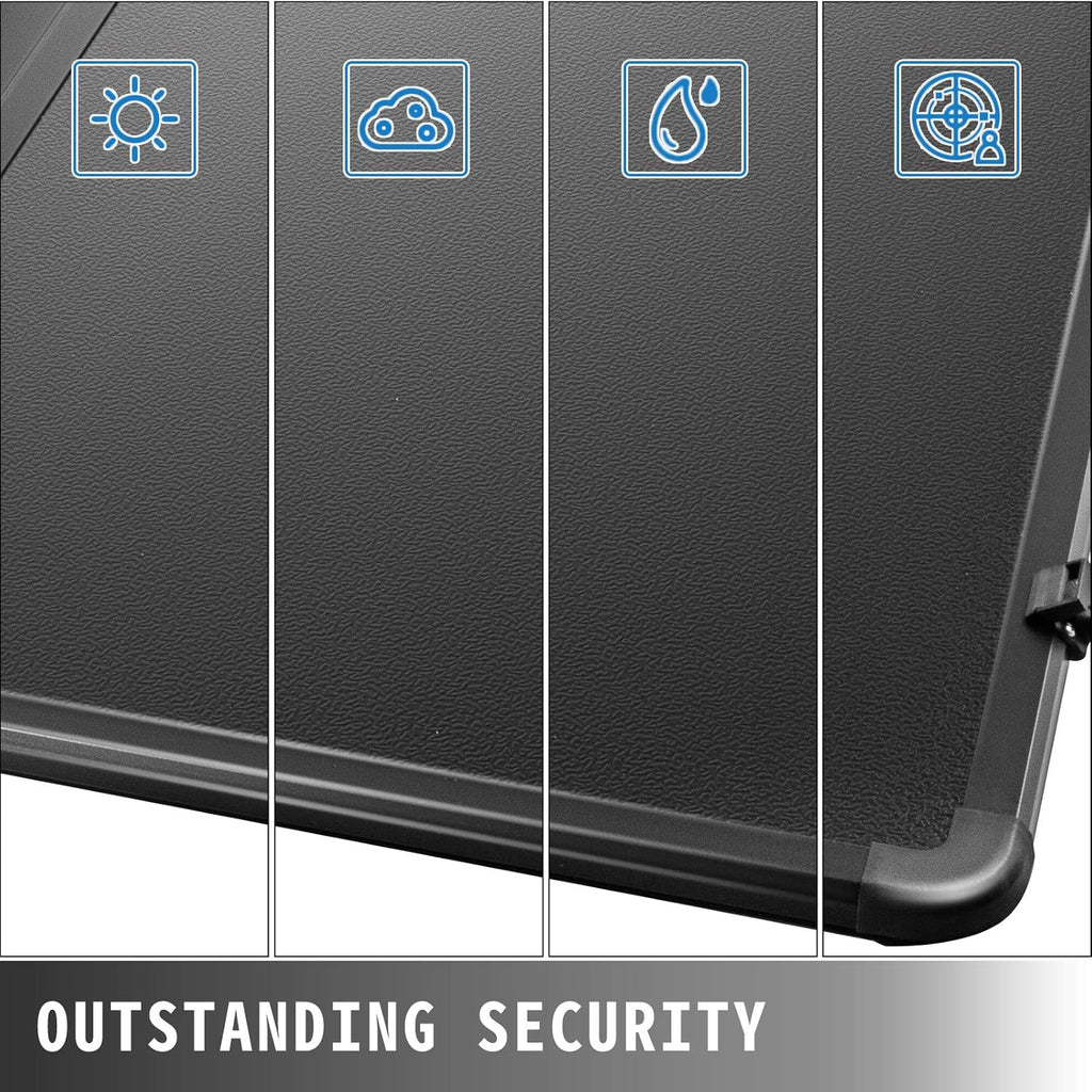 Tri-Fold Hard Truck Bed Tonneau Cover 5.7FT U412753