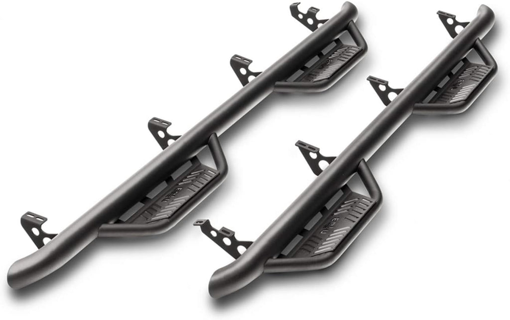 Textured Black Cab Length Podium Steps Q94325