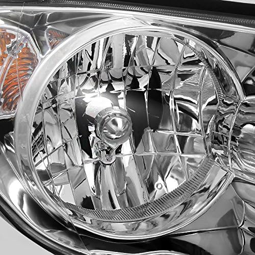 Chrome Bezel Headlights Replacement Pair L518918