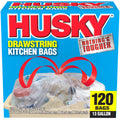 13 Gal Drawstring Clear Tall Kitchen Bag K11403