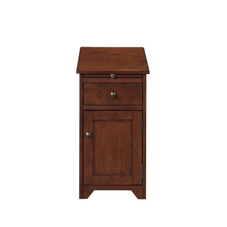 1-drawer 1-door Side Table with USB Charger Y754