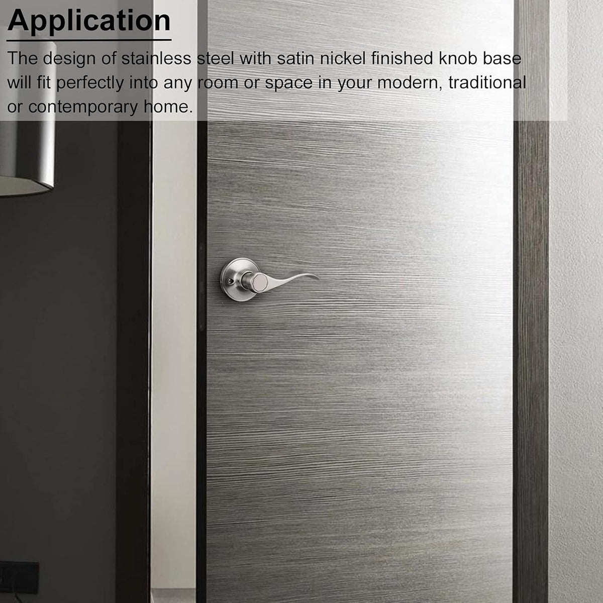 10 Pack Brushed Nickel Stainless Steel Non-Locking Levers T51993