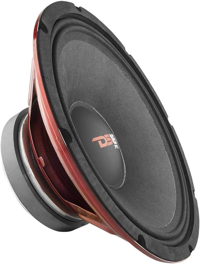 12 Midrange Red Steel Basket 900W Max 300W RMS 8 Ohms Car Speaker G775016