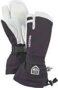 Black 3 Finger Ski Gloves A2878