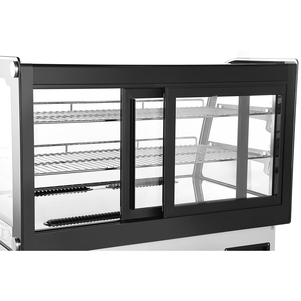 Drop-In Countertop Display Refrigerator in Black A7554