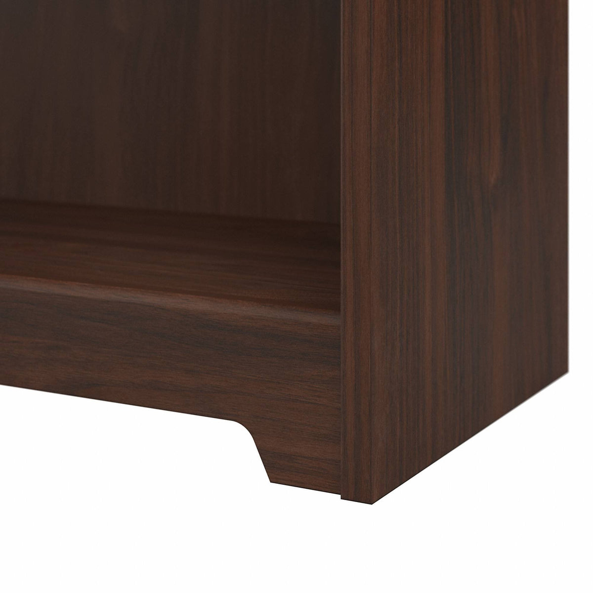 5 Shelf Bookcase in Modern Walnut I4665