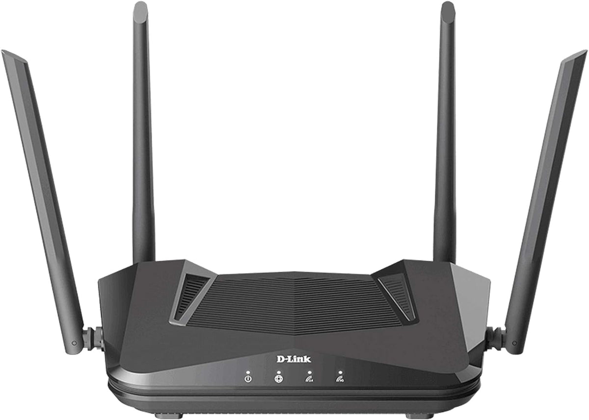 Black Pack of 2 WiFi 6 Router R492