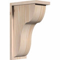 Carmel Smooth Corbel with Backplate, Douglas Fir C207