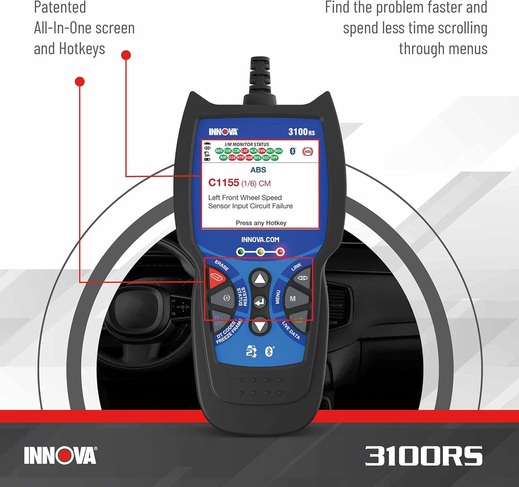 OBD2 Scanner with Live Data E255