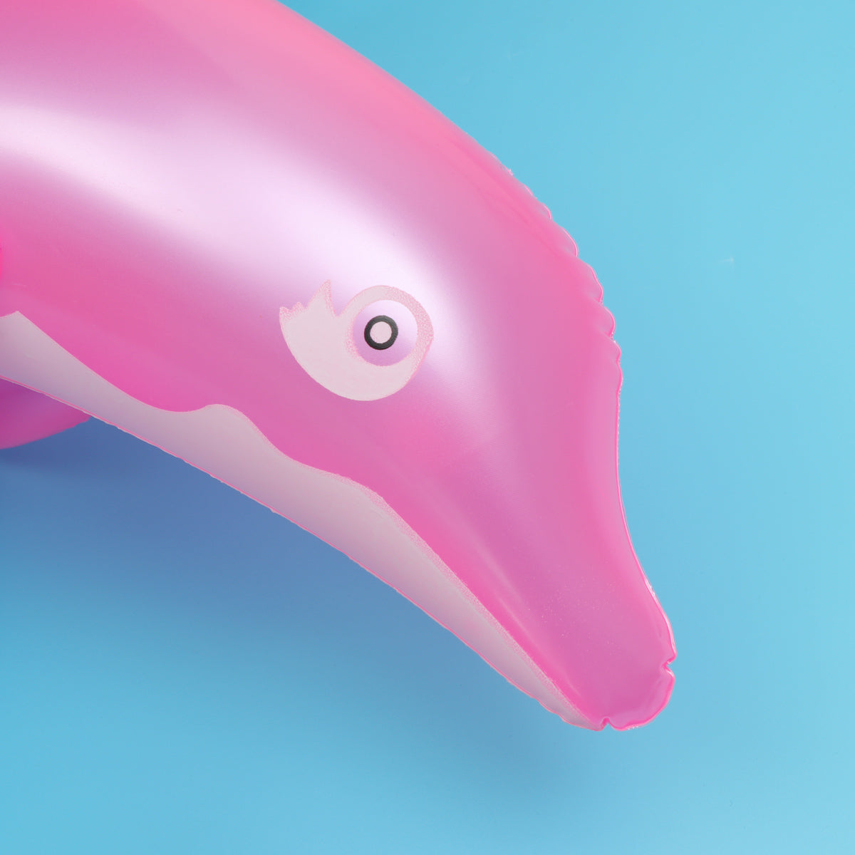 Pink Inflatable Dolphin Bath Time Toy D760942