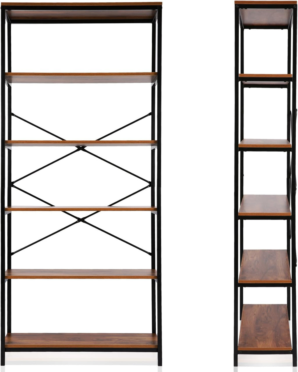5-Tier Rustic Wood Bookcase G74824