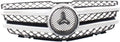 Black Shell & Insert Grille Assembly with Chrome Molding and Aluminum Trim Q204923