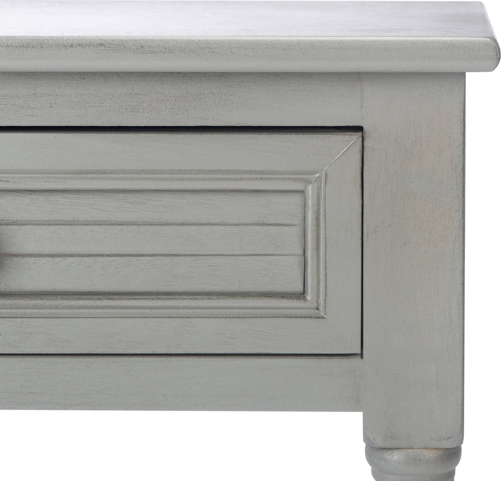 Distressed Grey 1 Drawer Accent Table N7714