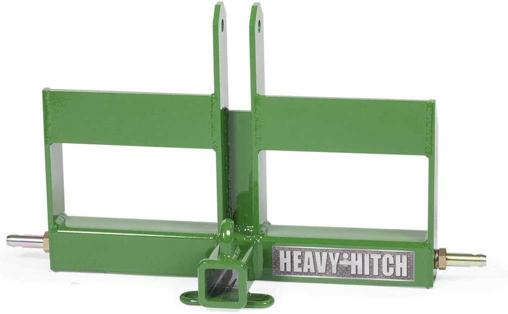 3 Point Hitch Receiver Drawbar with Offset Suitcase Weight Bracket B4401