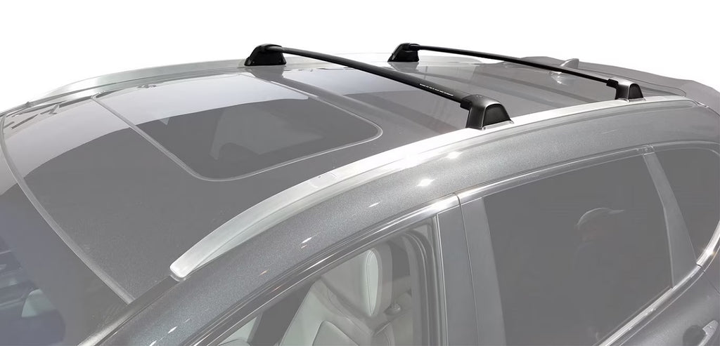 Black Aluminum Roof Rack Cross Bars Set of 2pcs F693722