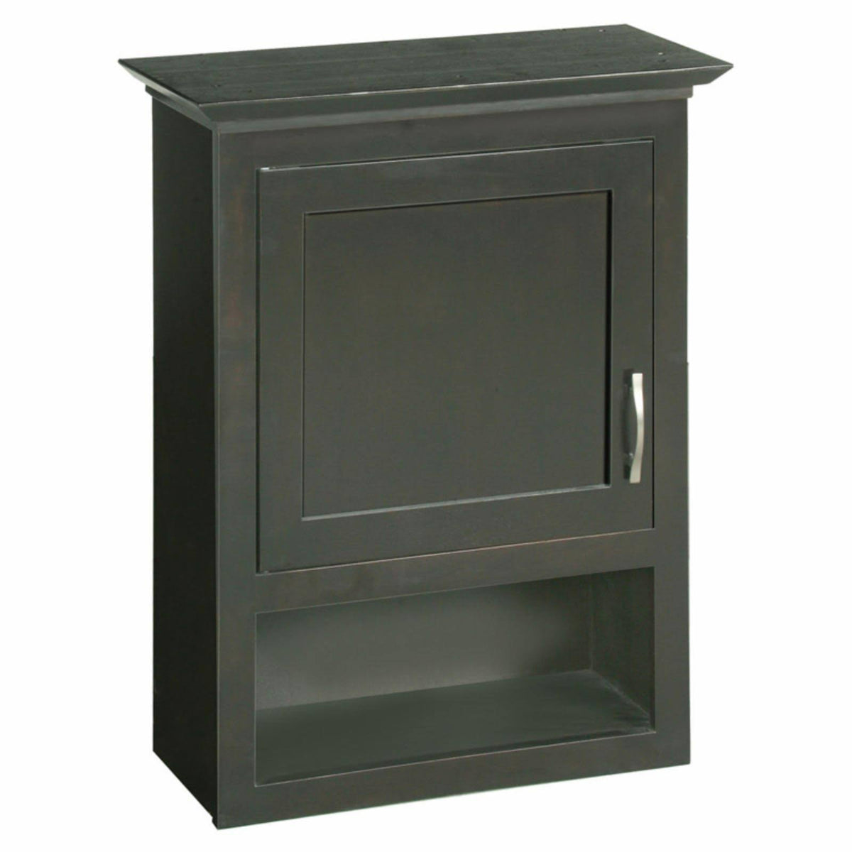 Espresso 1-Door Bathroom Wall Cabinet K50560