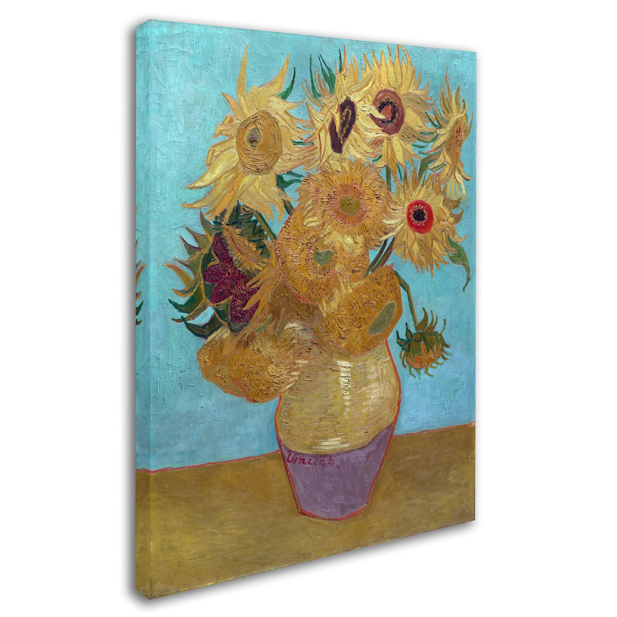 Van Gogh 'Sunflowers' Canvas Art, 24 V945694