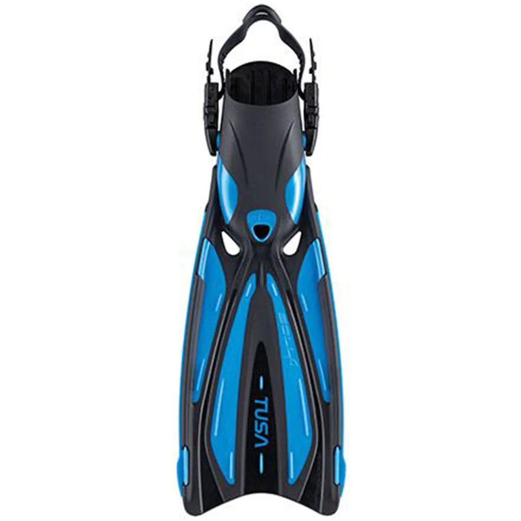 Cobalt Blue Open Heel Scuba Fins H12311