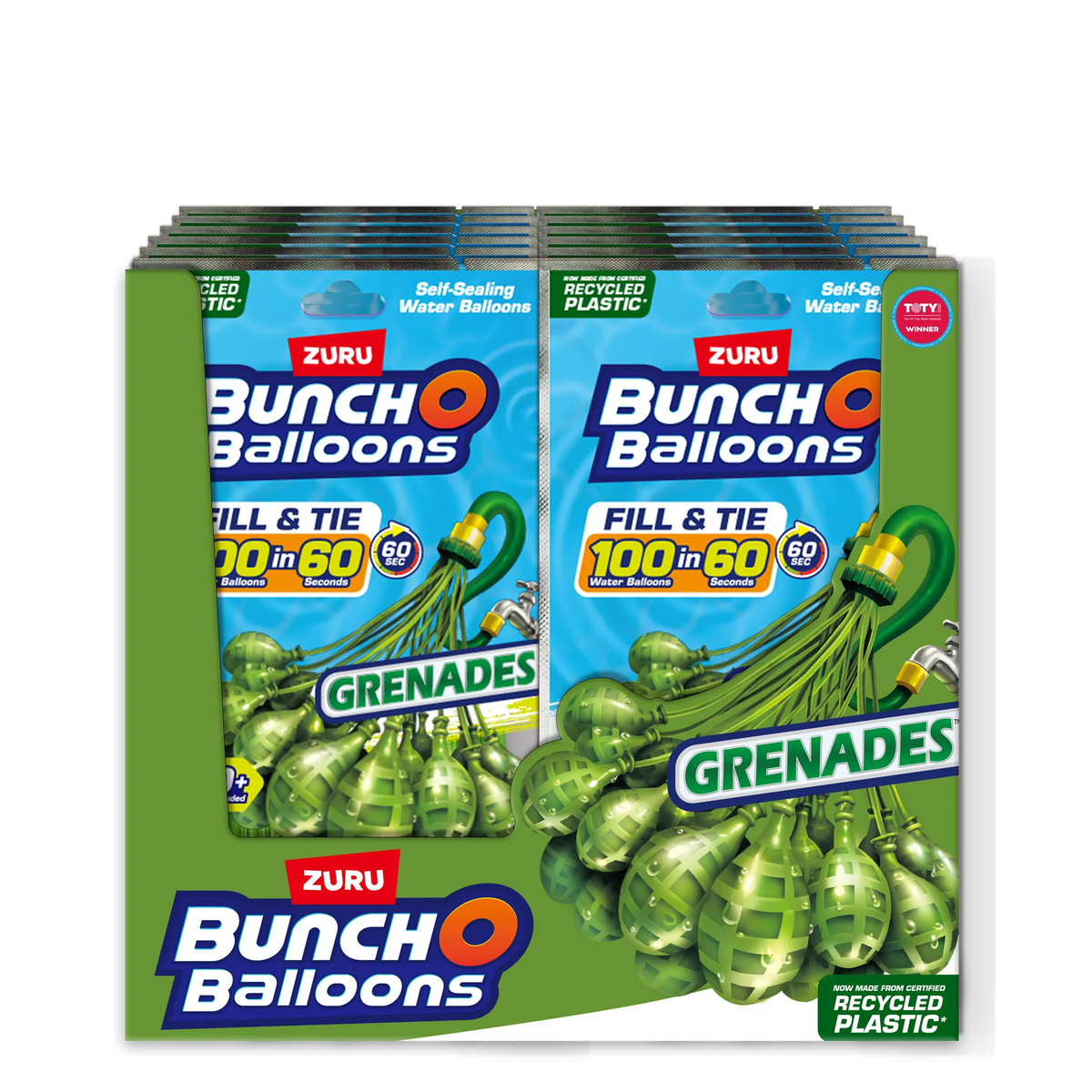 100 Rapid-Filling Self-Sealing Water Balloons (3 Pack) N21228