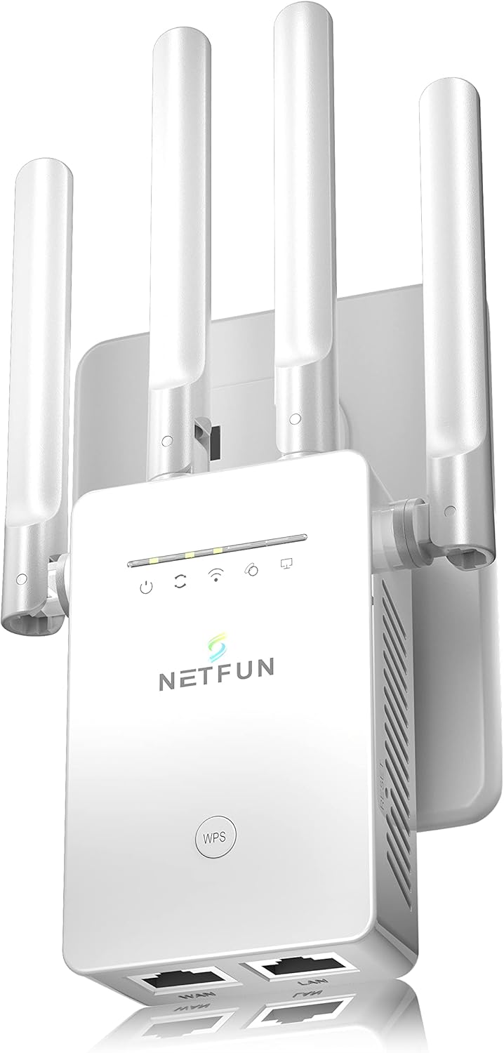 WiFi Extender Wireless Internet Booster with Ethernet Port Pack of 2 O676671