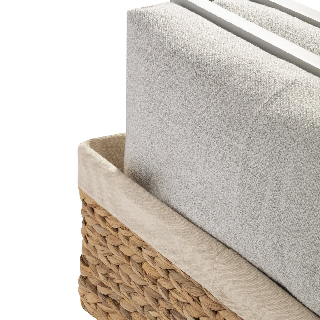 Set of 2 Lap Trays with Basket, Gray N7935