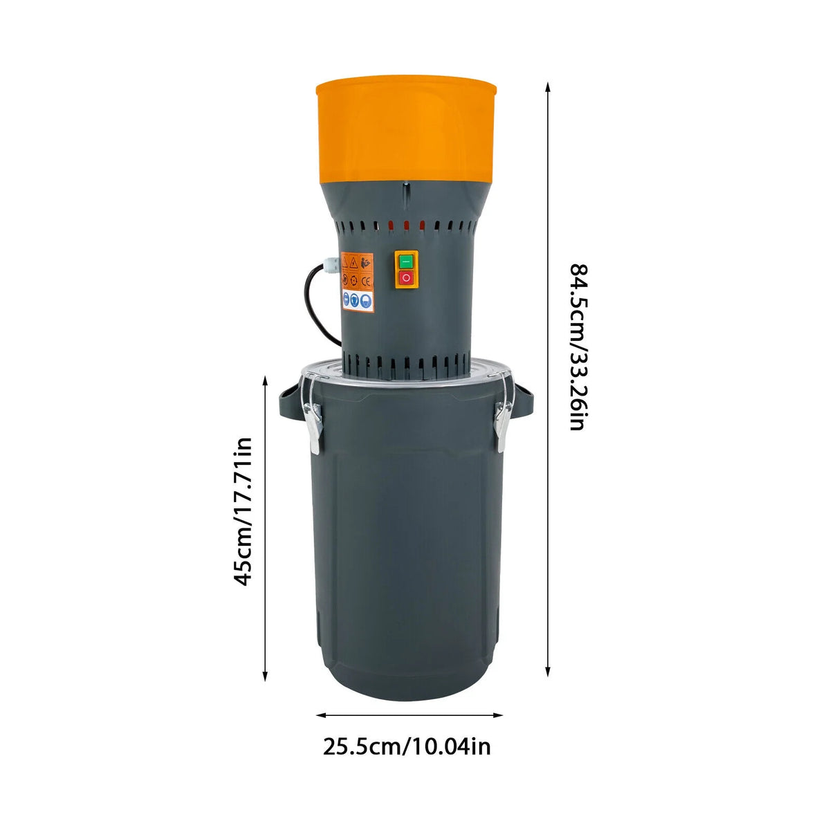 25L/50L 1KW Electric Grain Corn Wheat Mill Grinding Machine with 5 Sieves Y175787