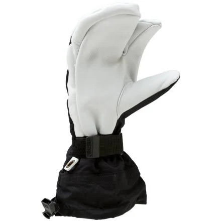 Black 3 Finger Ski Gloves A2878