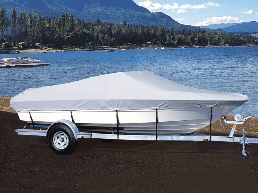 Black Offshore Fishing Boat Cover Y971819