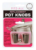 Black Plastic Replacement Pot Knob N61944