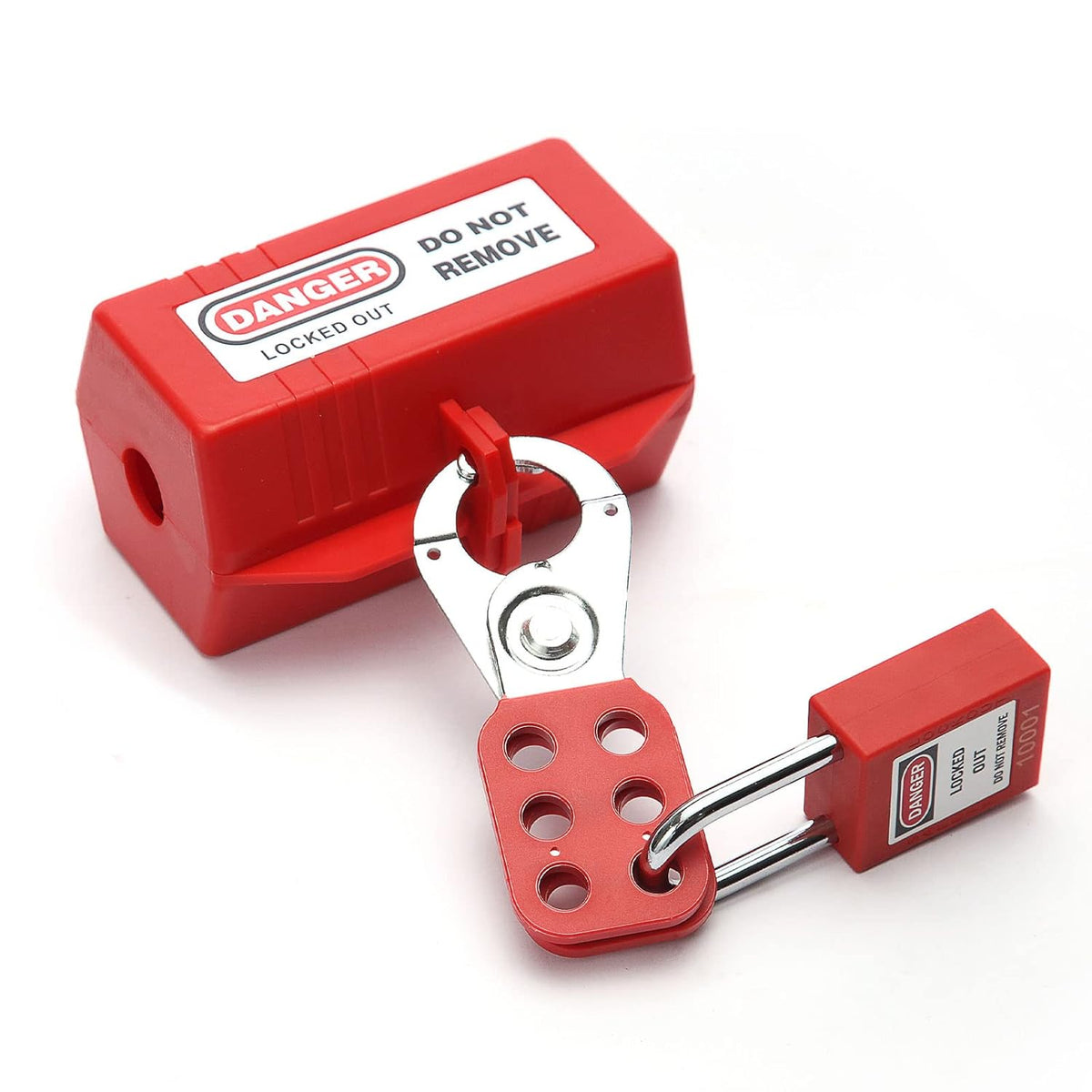 Lockout Tagout Plug Lock 4 Pack Y852