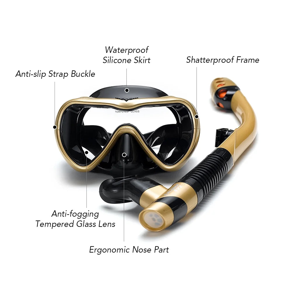 Snorkel Set with Dry Snorkel Tube T988682