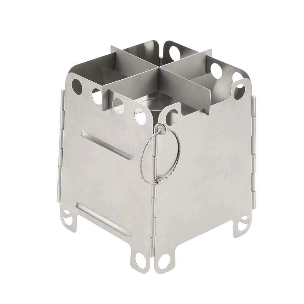Pocket Stainless Steel Wood Stove N4344
