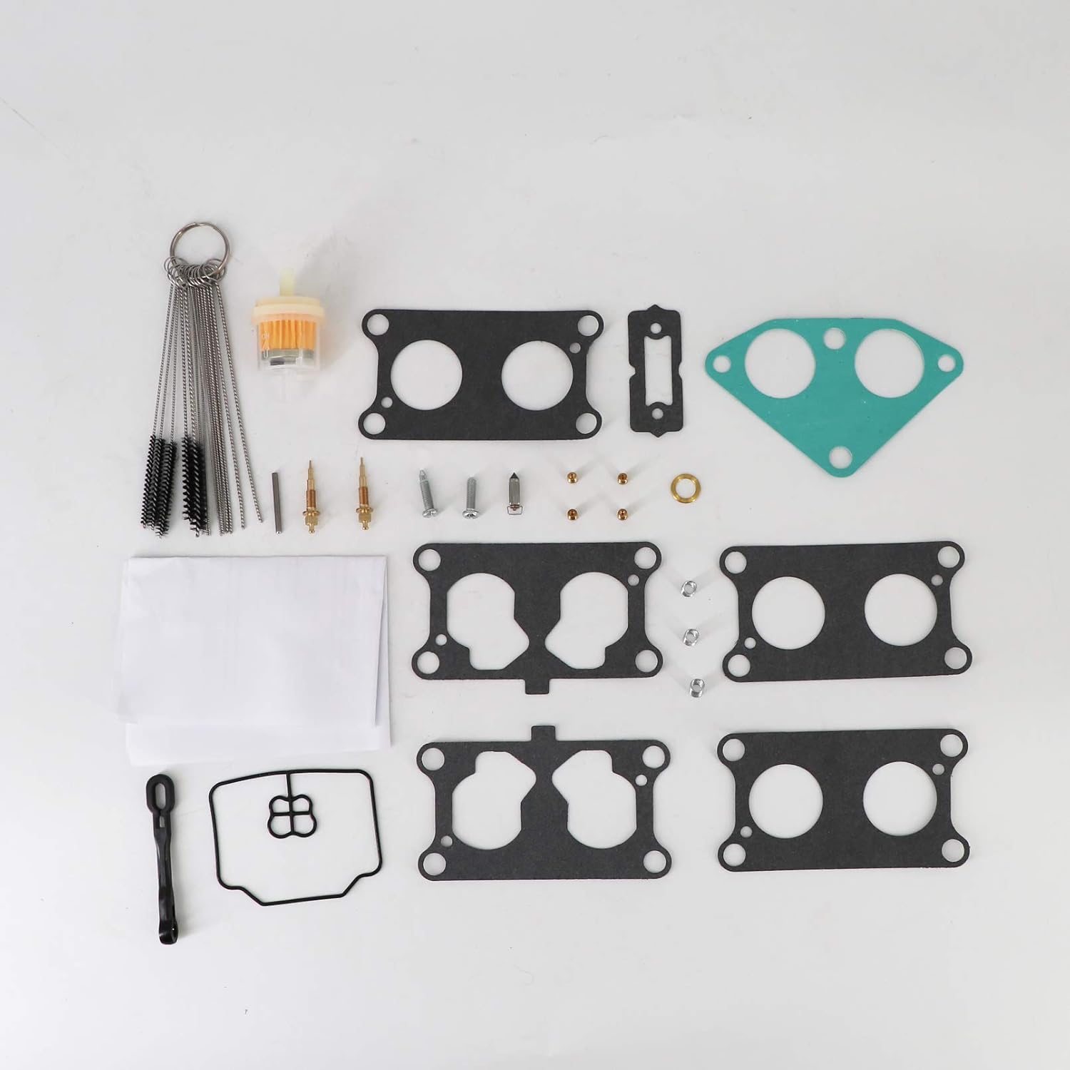 Carburetor with Gaskets Carbon Dirt Jet Cleaner Tool kit I4818