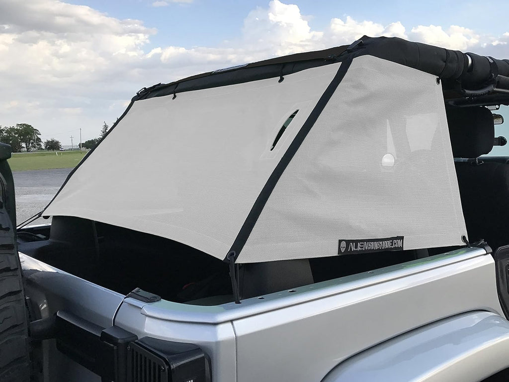Mesh Cage Shade for Jeep Wrangler 4-Door JKU Pack of 2 V41407