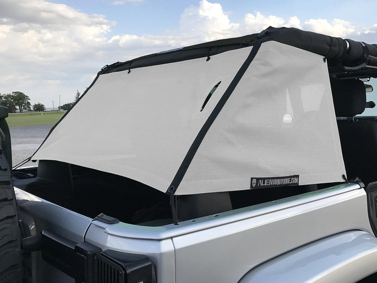 Mesh Cage Shade for Jeep Wrangler 4-Door JKU Pack of 2 V41407