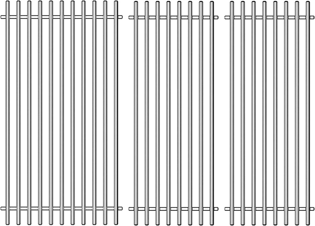 Porcelain-Enameled Cooking Grid Grates Replacement for Charbroil 3 Burner Z66342