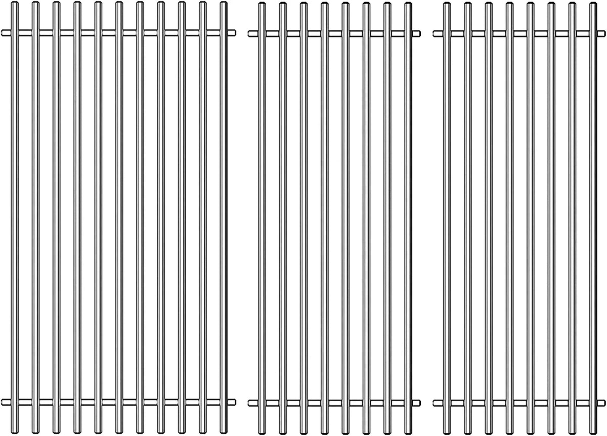 Porcelain-Enameled Cooking Grid Grates Replacement for Charbroil 3 Burner Z66342