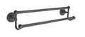 French Antique Brass Double Towel Bar S741373