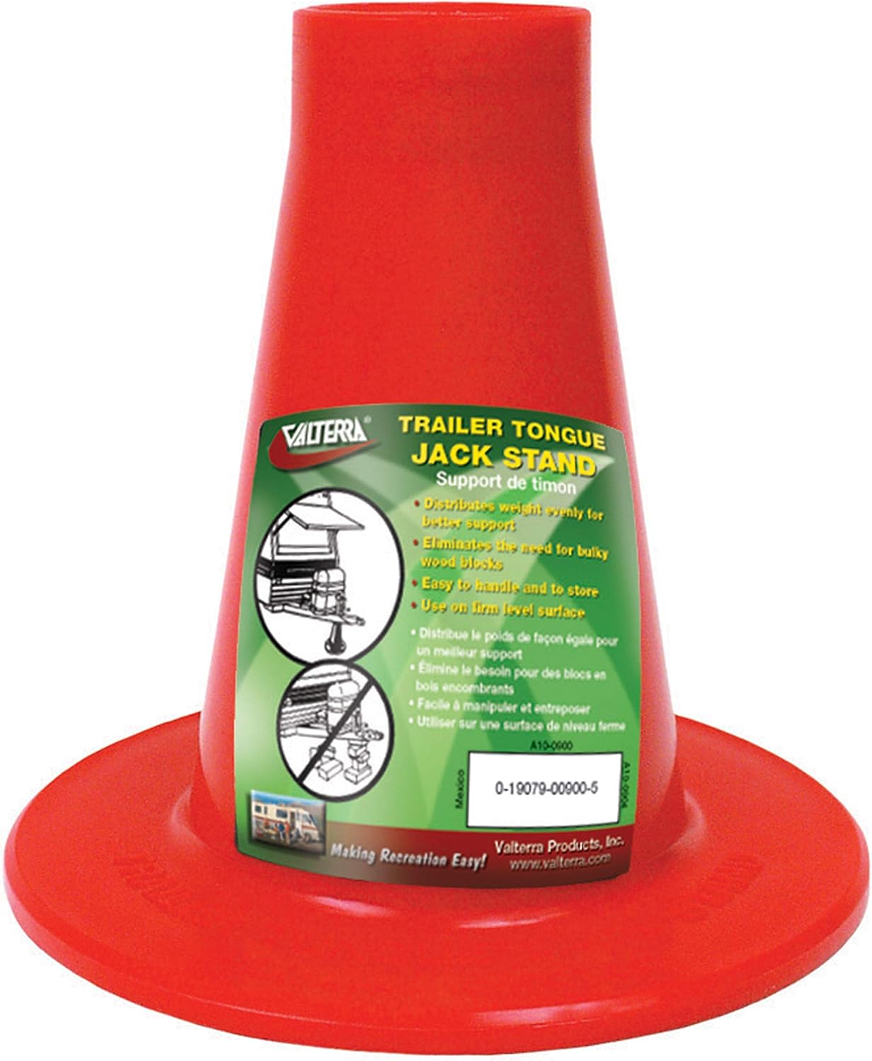 Trailer Tongue Jack Stand - Red J7745