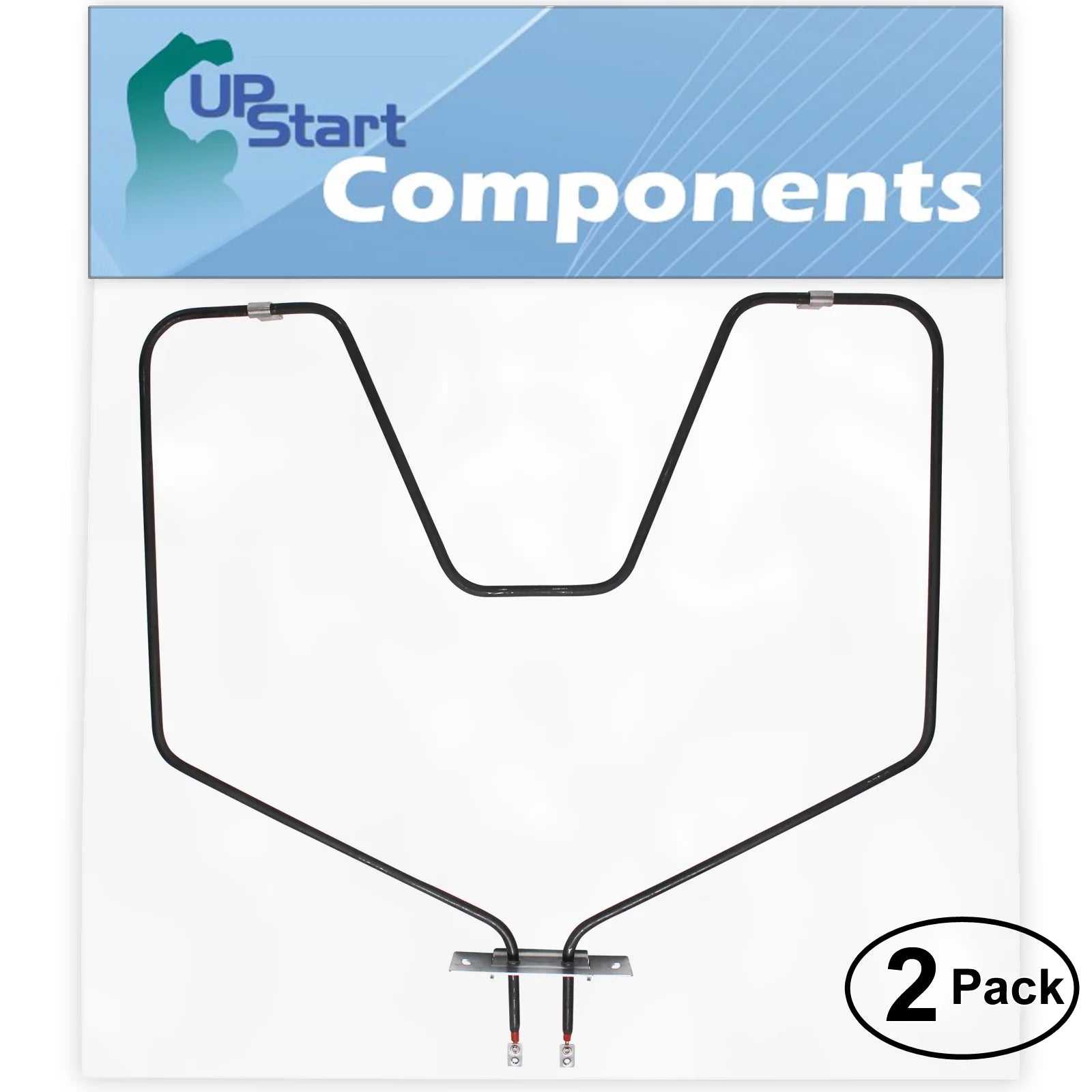 2-Pack Bake Element for General Electric Oven D7432