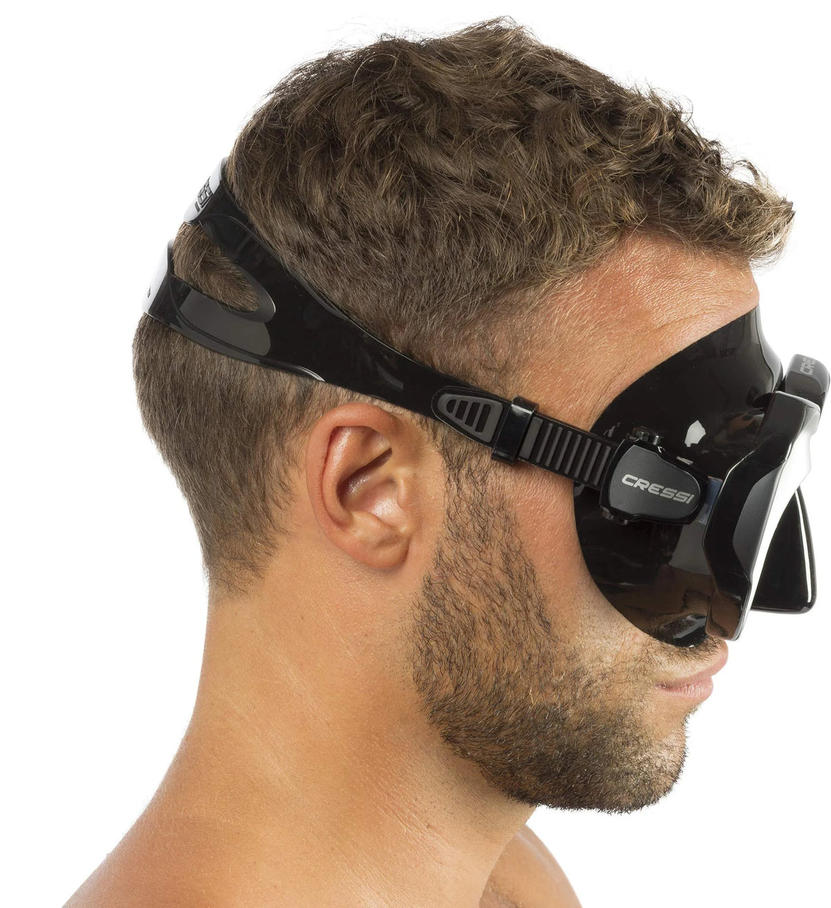 Black Silver Diving Mask C947