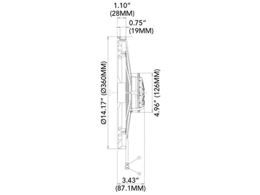 1777 CFM 13in High Performance Fan Y8007