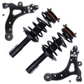 Front Struts + Lower Control Arms w/ Ball Joints Replacement 4pc Set Y717