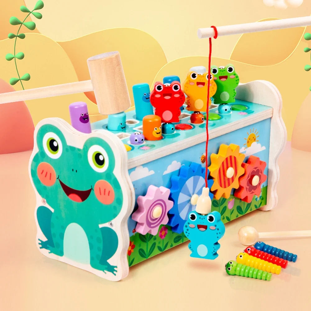 Electronic Sensor Game Learning Color Hit The Gopher Game Machine A9212