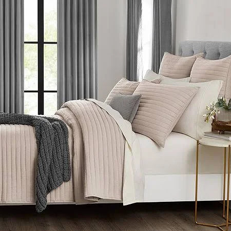 Beige Rice Stitch Quilt I165