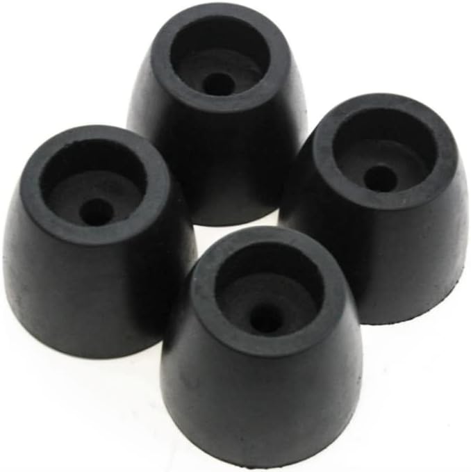 4 Cargo Trailer Truck Replacement Ramp Door Rubber Bumpers Stop Cone 2" Tall Set Pack of 2 K7246