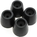 4 Cargo Trailer Truck Replacement Ramp Door Rubber Bumpers Stop Cone 2" Tall Set Pack of 2 K7246