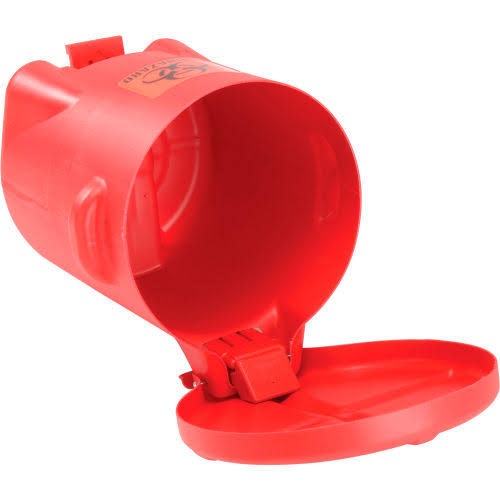 14 Gallon Red Biohazardous Waste Can W985