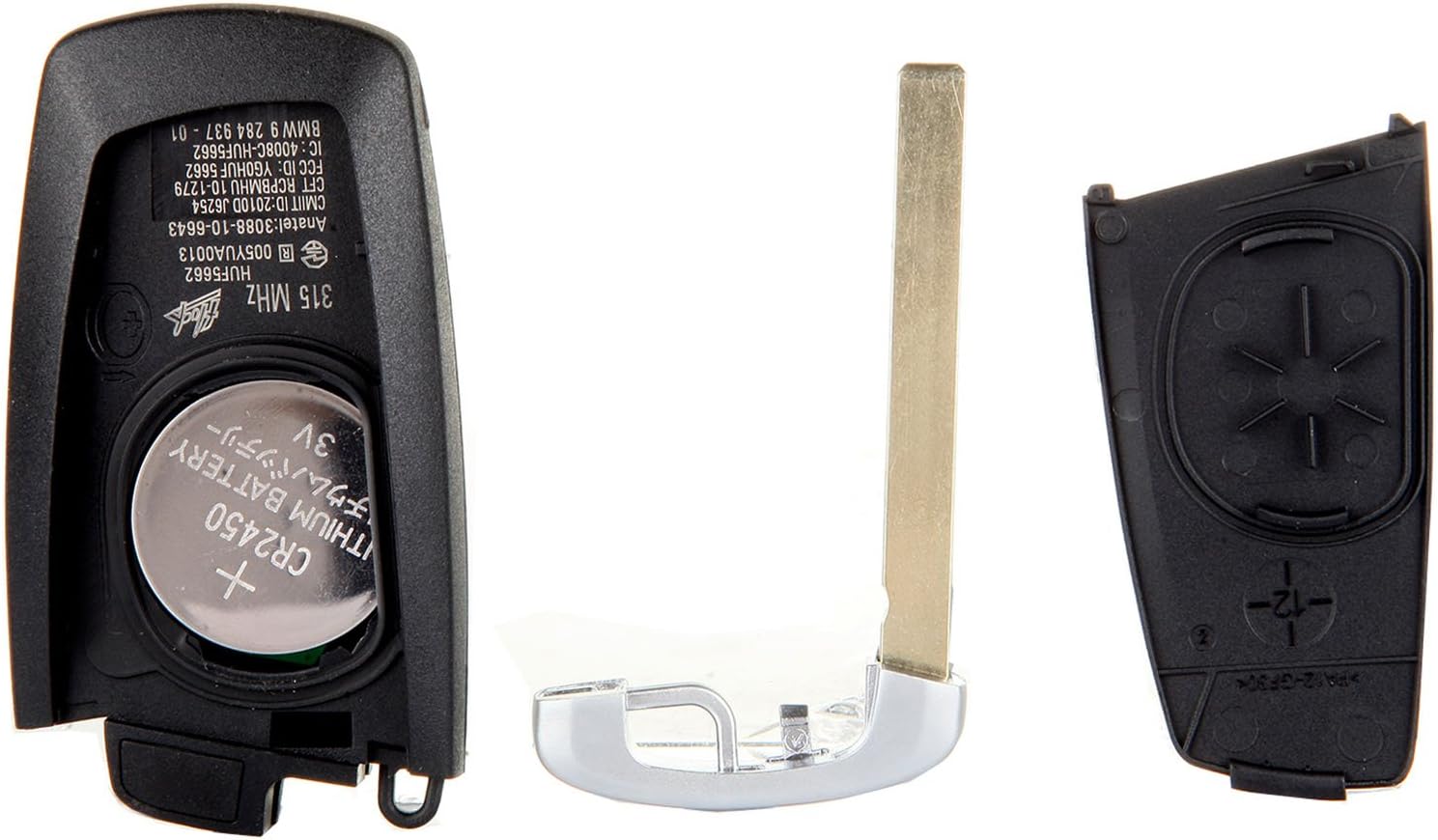 Replacement Keyless Entry Remote Car Key Fob 2 X 4 Buttons P55003