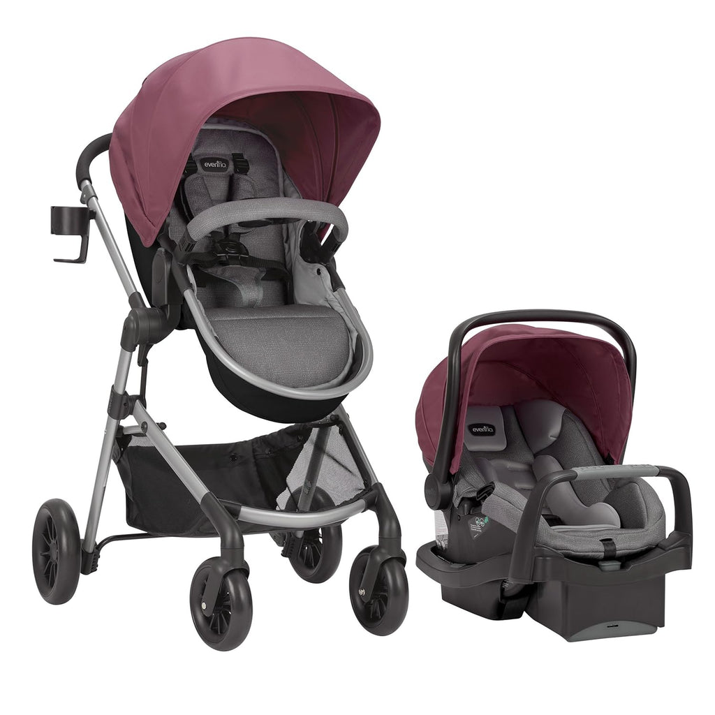 Evenflo Pivot Modular Travel System With SafeMax Car Seat L984475